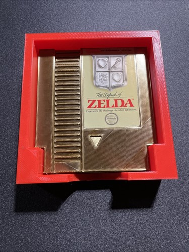 Cartucho de juego NES Nintendo posavasos, DORADO Adventure of Link y Legend of Zelda - Imagen 4 de 4
