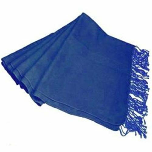 Plain Pashmina Scarf Shawl Stole Wrap High Quality Many Colours 100% Viscose UK - Picture 7 of 27