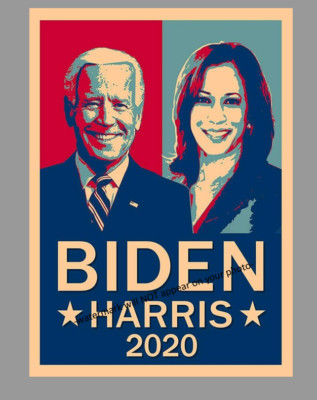 Joe Biden Kamala Harris Campaign Poster PHOTO 5x7 President VP