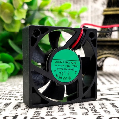 1PC For ADDA AD0412MX-G70 DC12V 0.08A 40*40*10MM Cooling Fan Inverter Fan - Afbeelding 2 van 5