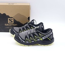 Salomon Kids' Xa Pro 3D CSWP Nocturne J Trail Running Shoes  Ebony/Alloy/Quiet for sale online | eBay
