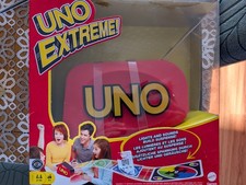 UNO Extreme Card Game Featuring Random Action Launcher with Lights & Sounds 