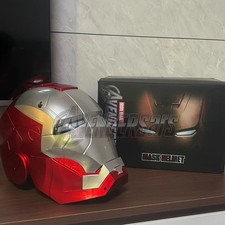Iron Man MK5 Electric Wearable Helmet Touch Control Eyelight Christmas Cosplay