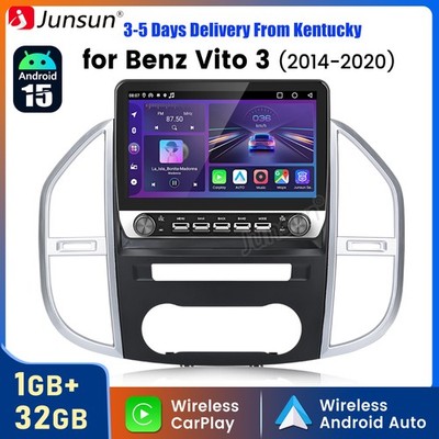 For Mercedes Benz Vito 3 2014-2020 10.1''Android15 1+32GB Car Radio GPS Navi DAB+