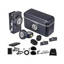 Hollyland Lark M2 Duo Wireless Lavalier Microphone System for Camera/iPhone/A...