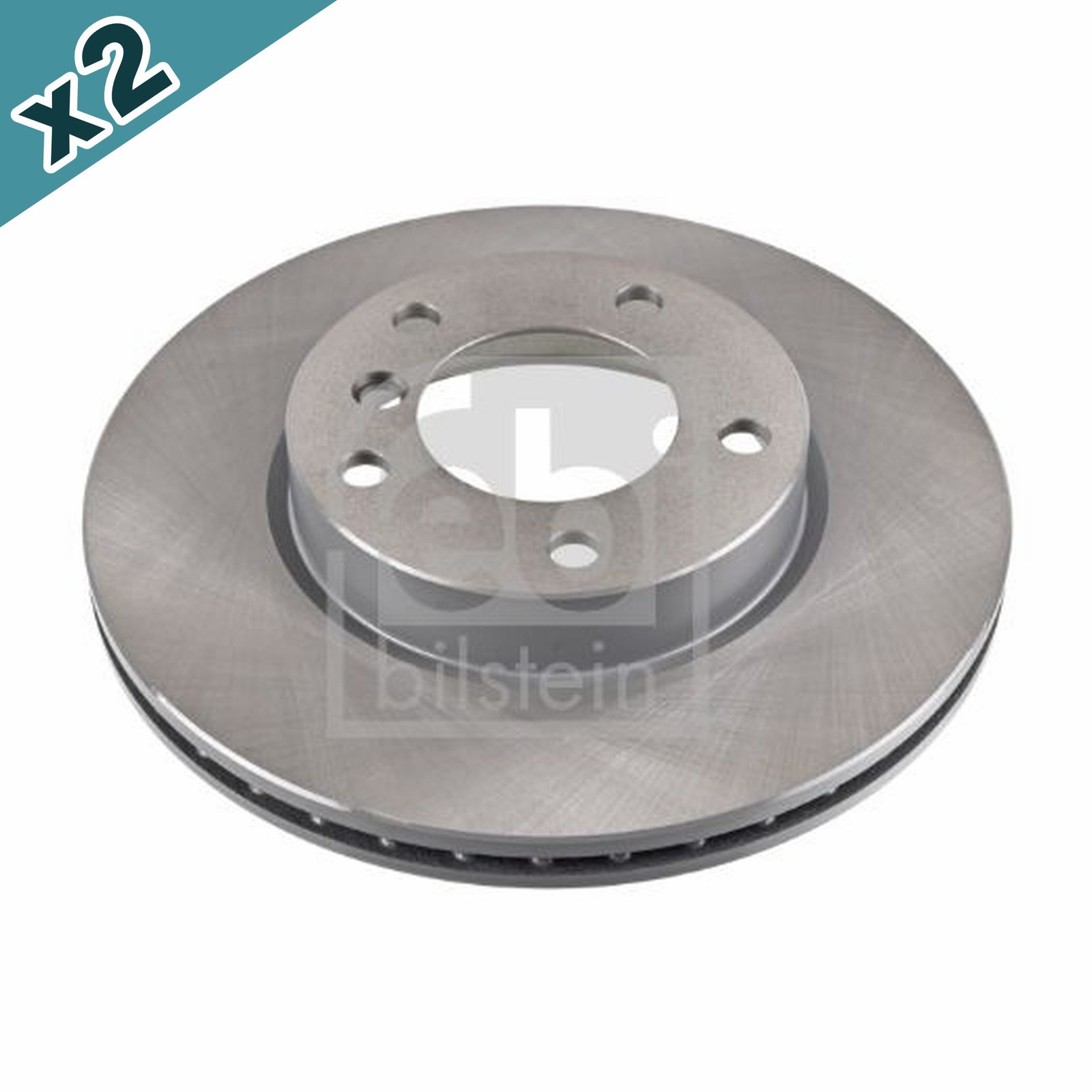 FEBI 01718 Brake Disc Front Coated 286mm Diameter Fits BMW 3 Series Z3 Z4