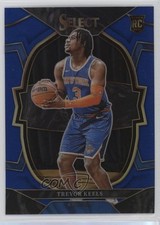 2022-23 Panini Select Concourse Blue Prizm Trevor Keels #84 0c4