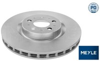 2X Bremsscheibe Meyle 5835210002/PD 2 Bremsscheiben Vorderachse Vorne FüR Volvo