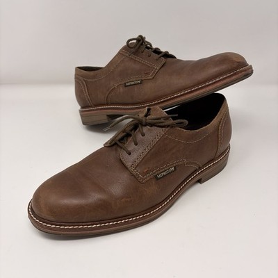Mephisto Men's Air Jet Brown Leather Lace Up Oxford Dress Shoes Sz 8.5