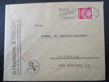 (2724) Firmenbrief G. Feibisch AG, Teppichfabrik, Berlin 1934