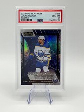2023-24 O-Pee-Chee Platinum #218 Lukas Rousek 07/65 Cosmic Rookie PSA 10 POP 1!!