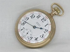 RARE 18S ILLINOIS BUNN SPECIAL POCKETWATCH FOR OHIO RAILWAY INSPECTOR, SERVICED!