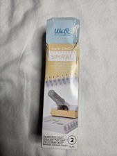 We R Multi Cinch Cartridge-Spiral Punch - 3:1 Open Box, New.