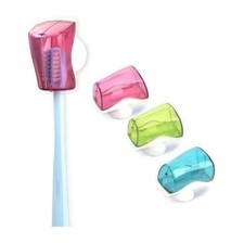 3Pcs Multicolor Toothbrush Holder Travel Toothbrush Head Covers with Suction ...