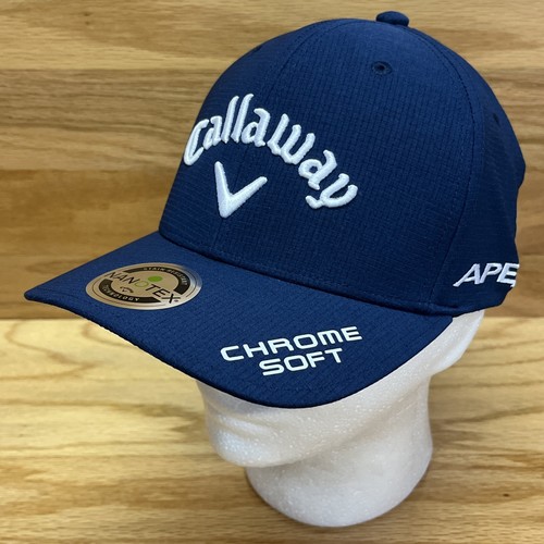 Callaway Paradym Apex Chrome Soft Odyssey Hat Blue Adjustable Golf Hat NWT - Picture 3 of 9