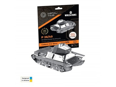 Metal Time - Constructor P 26/40, 1/72, WoT, World of Tanks, MT062