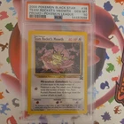 Pokemon 2000 Wotc Promo Team Rocket's Meowth 18/53 black star PSA 10 Graded Card