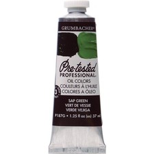 Grumbacher Pre-Tested Oil Paint Sap Green