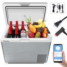 Kompressor Kühlbox 12/24V 40L AEG ±20°C Kühlschrank Camping Auto Boot Vbrbvlqxwe