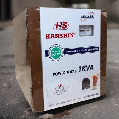 Automatic Voltage Stabilizer - HANSHIN - 100v / 110v / 220v - New Open Box