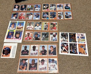 Vintage MLB 1989-93 Mag Cards Gooden Ripken Jackson Winfield Sanders More