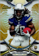 2015 Topps Finest - Melvin Gordon #80 Gold Refractor /150 (RC)