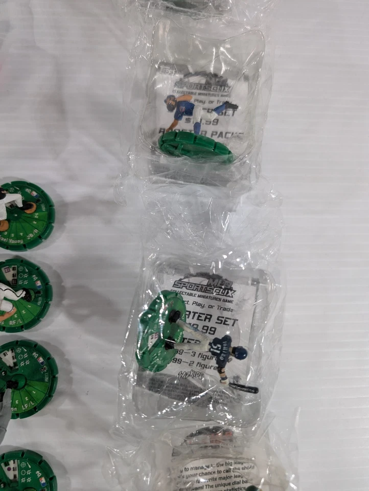 Lote de figuras de colección Topps MLB Sportsclix Game de jugadores de béisbol Wizkids Foto 4 de 4