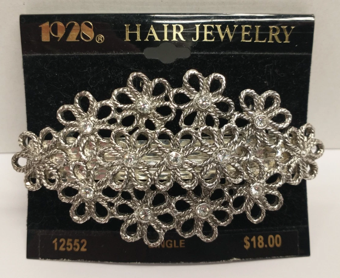 Silver 1928 Fashion Hair & Head Jewelry for sale | eBay