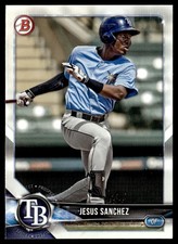 2018 Bowman Draft Jesus Sanchez Tampa Bay Rays #BD-180