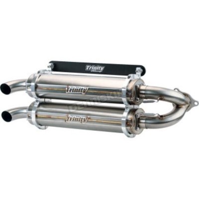 Trinity Racing Stainless Steel Slip-On Muffler TR-4160S-SS