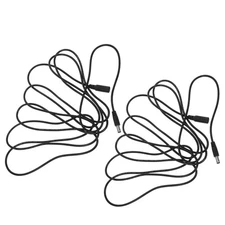  2 Pcs Led Light Extension Cable Security Camera Dc Extention Cord Supply