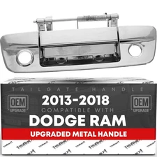 Tailgate Handle Latch for Dodge Ram 1500 2500 3500 - w/ Keyhole, Camera Hole