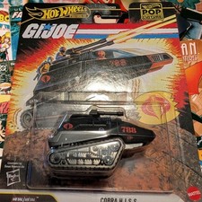 Hot Wheels Premium Pop Culture - G.I. Joe Cobra H.I.S.S. Hiss tank Diecast