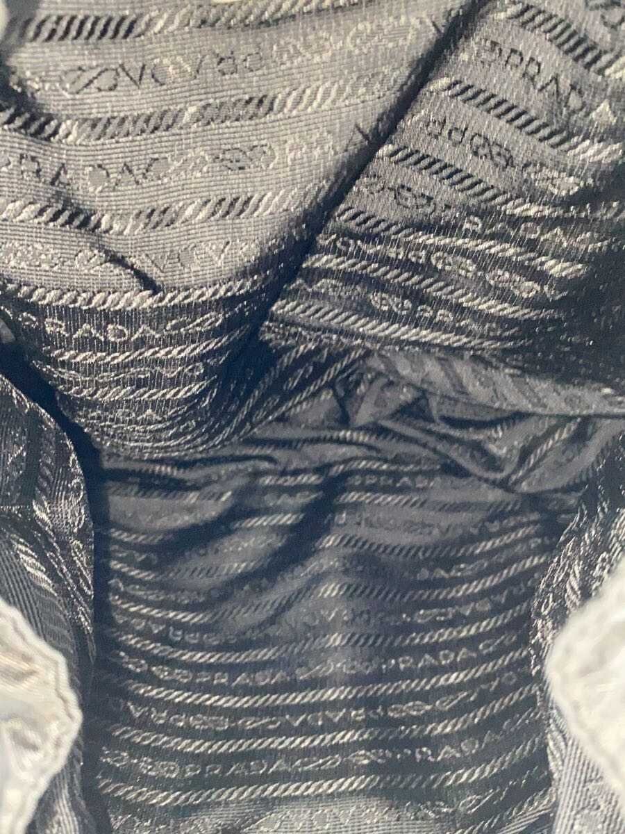 PRADA Backpack Nylon BLK Solid B6741 - image 6