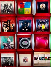 Queen LP Vinyl Collection 1973 thru 1986 plus Bonus Freddie Mercury Mr. Bad Guy