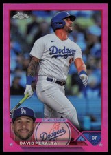 2023 Topps Chrome Update Series - David Peralta #USC147 Pink Refractor