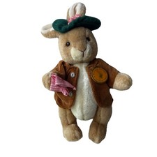 VTG Benjamin Bunny Plush Fully Jointed Eden Beatrix Potter Premier Edition Plush
