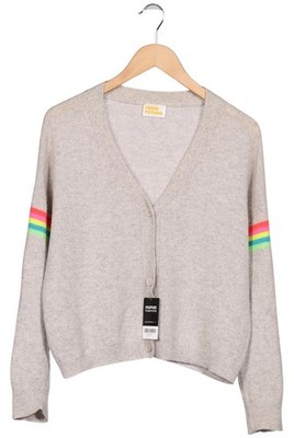 From Future Strickjacke Damen Cardigan Jacke Gr. L Kaschmir Grau #72un119