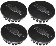 4x Center Wheel Caps 66mm For Blazer Camaro Colorado Equinox Traverse Matte Blk