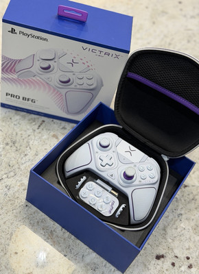PDP - Victrix Pro BFG Wireless Controller for PS5, PS4, and PC, Sony 3D Audio