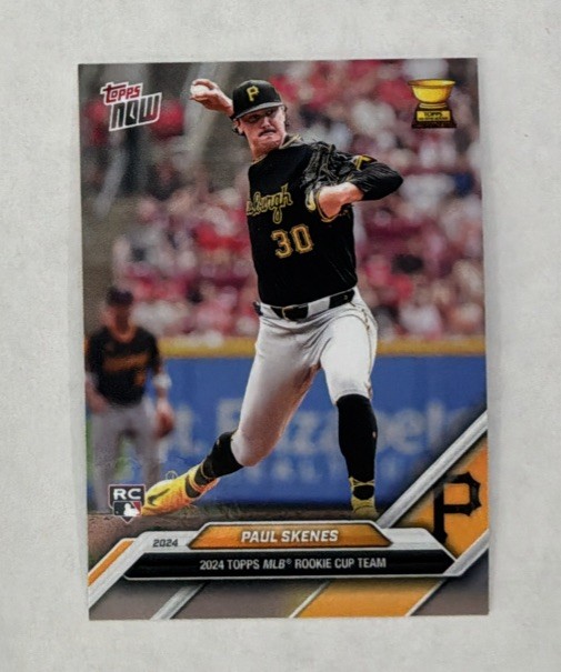 2024 Topps Now MLB Rookie Cup Team Paul Skenes #RC-10 RC Pirates