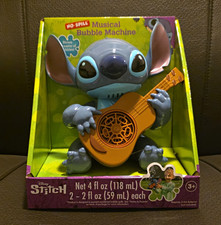 Disney Stitch No-Spill Musical Bubble Machine Bubble Blower, 2520026 