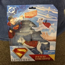 DC Comics SUPERMAN Up in the Sky! Flying Krypto – 7.5-Inch Hovering Superdog RC