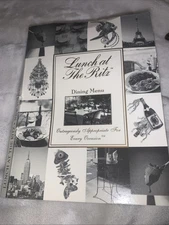 Lunch At The Ritz Dining Menu Carte Du Jour: Music Muesli (Earrings Music)