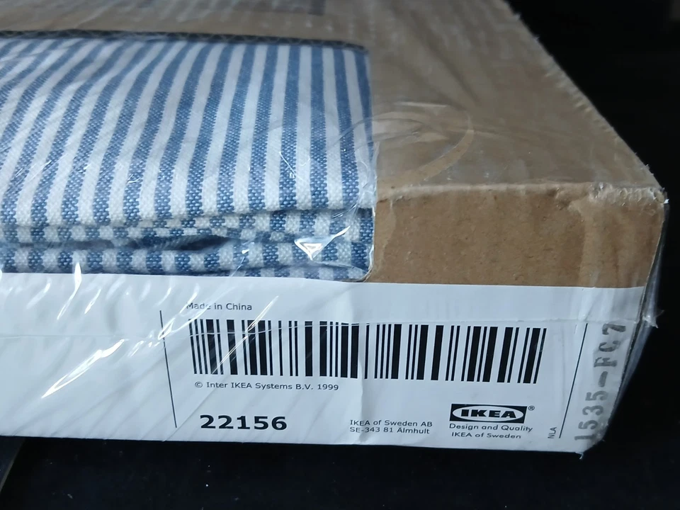 IKEA Stocksund 903.063.36 - Скамья-чехол в синюю полоску оттоманка - Изображение 2 из 4