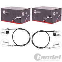 2X A.B.S. Handbremsseile Hinten Passend FüR Chrysler Neon Scheibenbremse Links+R