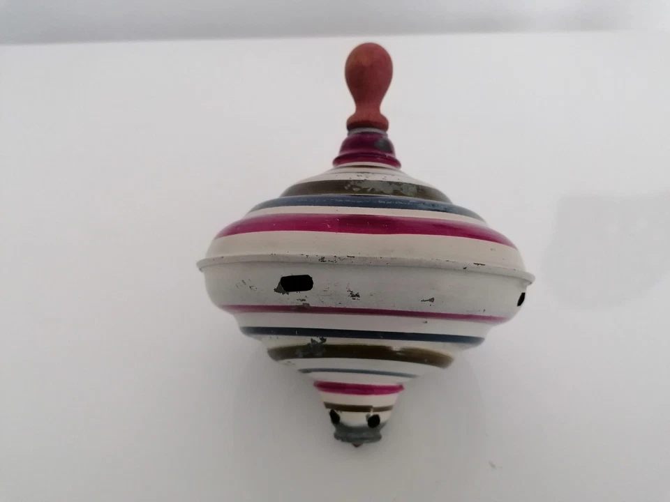 Altes Brummkreisel 50er Jahre Blechspielzeug Spielzeug - Bild 2 von 4