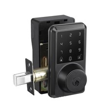 Smart Keyless Entry Deadbolt with Touchscreen Keypad, Voice-Prompt Guided Ele...