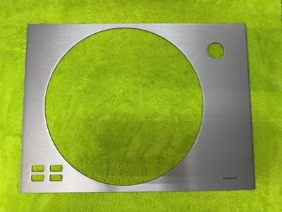 B & O Bang Olufsen Beogram RX Type 5773 MAIN ALUMINUM FRONT TOP PLATE ONLY MINT