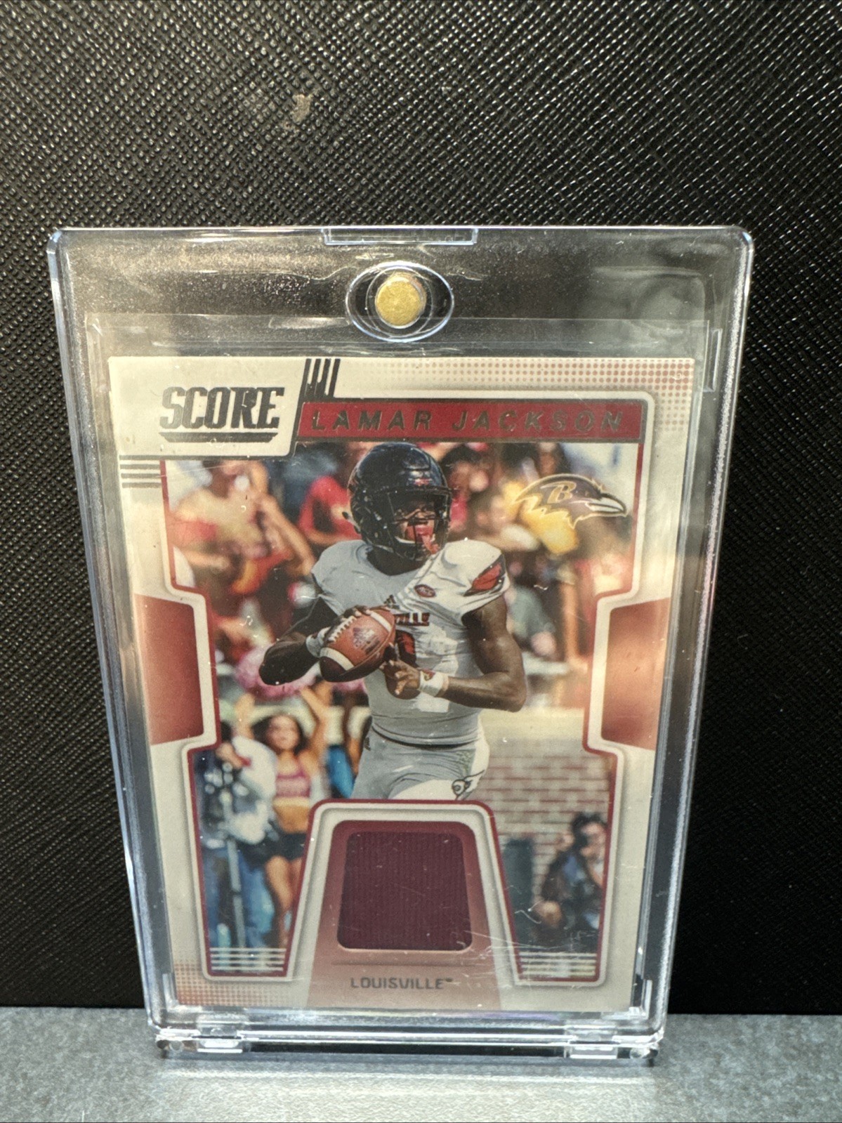 2019 Score - Collegiate Jerseys Lamar Jackson #CJ-16 (MEM)